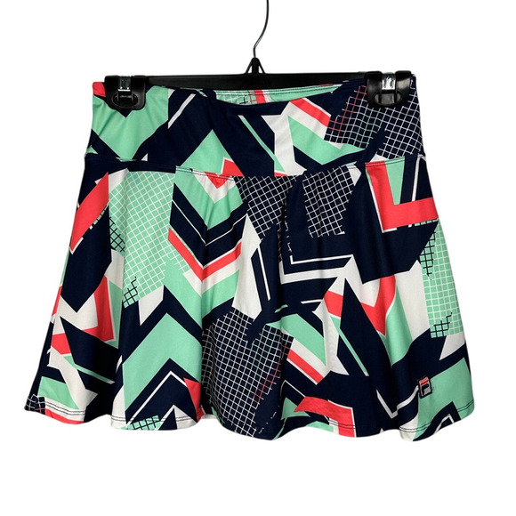 Fila Color Block Mini Tennis Skort Women's Medium - Picture 1 of 7